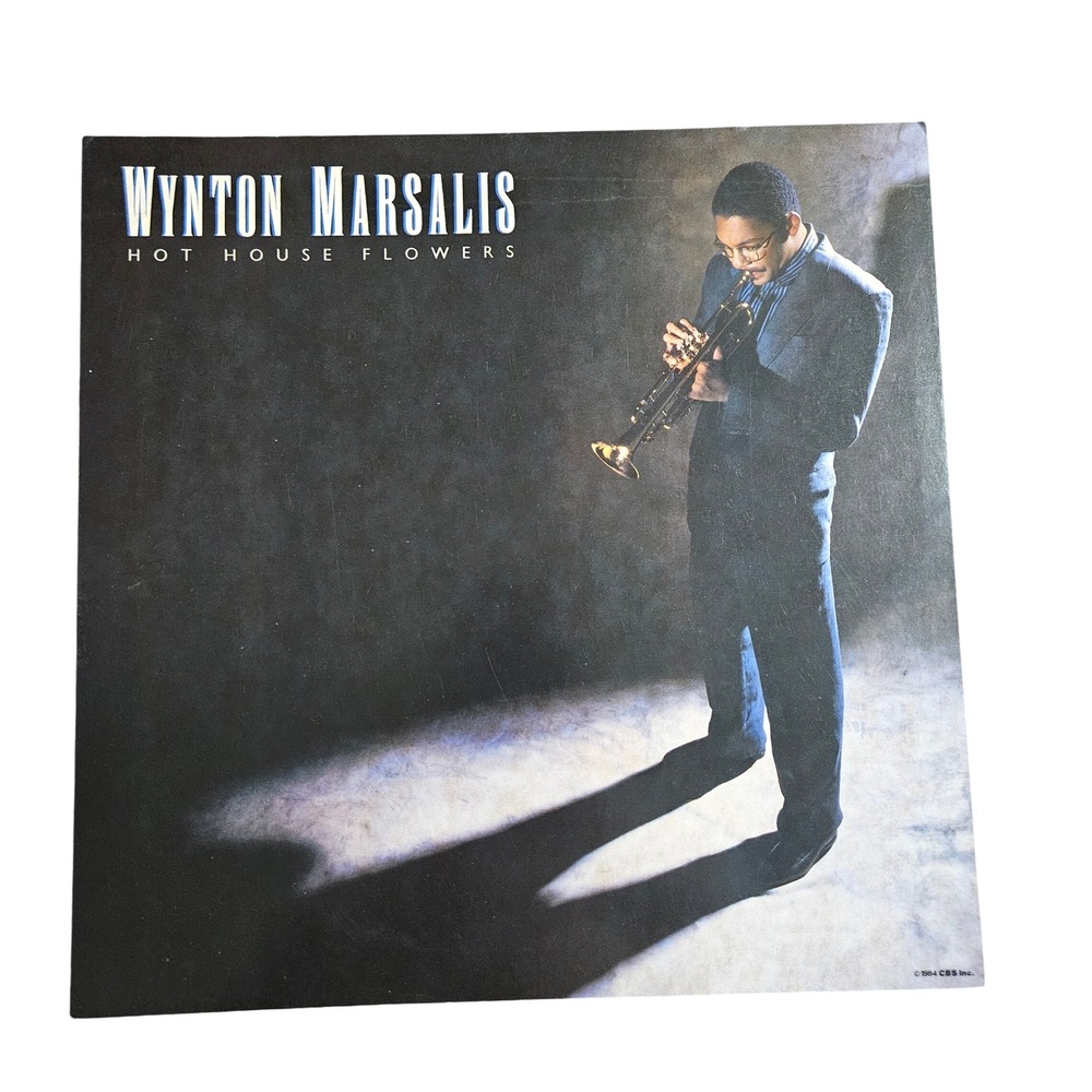 Wynton Marsalis Hot House Flowers Vintage 1984 Promo Flat‎ Album Poster 12x12